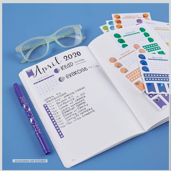 Brand New Petite Dot-Grid Journal by Erin Condren Planning Notes Drawings Folio - Picture 5 of 5